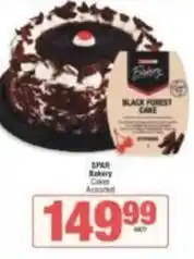 SuperSpar Spar - black forest cake offer