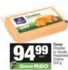 SuperSpar Clever cheddar or gouda prepackaged cheese offer