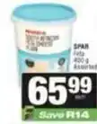 SuperSpar Spar - feta cheese offer