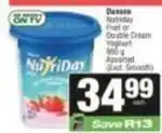 SuperSpar Danone - nutriday fruit or double cream yoghurt offer