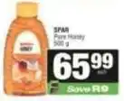 SuperSpar Spar - pure honey offer