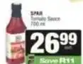 SuperSpar Spar - tomato sauce offer