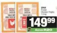 SuperSpar Spar - frozen chicken thighs offer