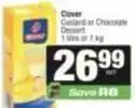 SuperSpar Clover - custard or chocolate dessert offer