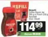 SuperSpar Nescafé - coffee classic jar offer
