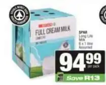 Spar - full cream milk