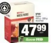 SuperSpar Spar - muesli rusks offer