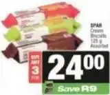 SuperSpar Spar - cream biscuits offer