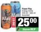 SuperSpar Power play - energy drink offer