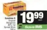 SuperSpar Original margarine spread brick offer