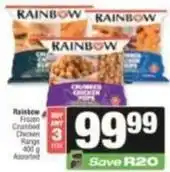SuperSpar Rainbow - crumbed chicken pops offer