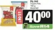 SuperSpar Big jack - frozen pies offer