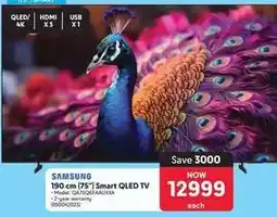 Makro Samsung - 190 cm (75) smart qled tv qa75qfauxxa offer