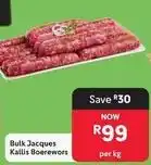 Makro Boerewors offer