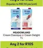 Makro Cream classique or cream delight offer