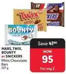 Makro Twix - minis chocolate bars offer