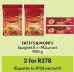 Makro Spaghetti or macaroni offer