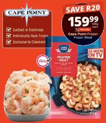 Checkers Cape Point Prawn Meat offer