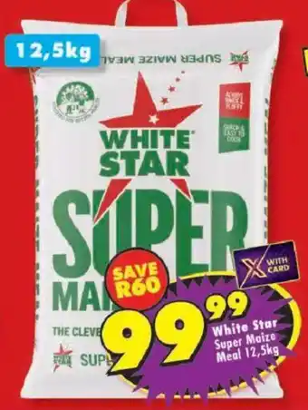 Shoprite White Star Super Maize Meal offer