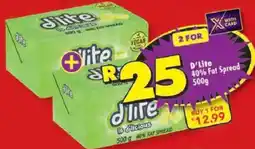 Shoprite D'Lite 40% Fat Spread offer
