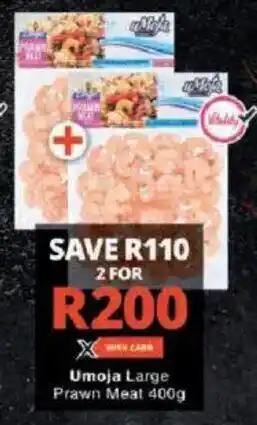 Checkers Umoja Large Prawn Meat offer