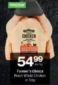 Checkers Farmer's Choice Fresh Whole Chicken offer