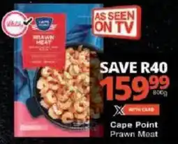 Checkers Cape Point Prawn Meat offer
