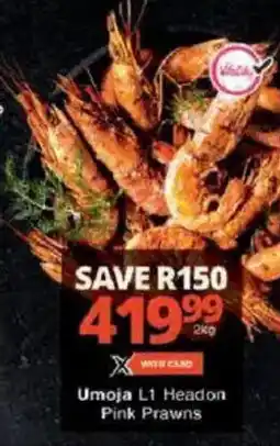 Checkers Umoja Pink Prawns offer