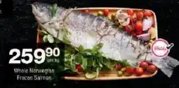 Checkers Whole Norwegian Frozen Salmon offer