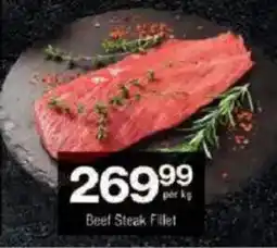 Checkers Beef Steak Fillet offer