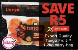 Checkers Export Quality Tango Fruit offer