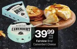 Checkers Fairview Brie/Camembert Cheese offer
