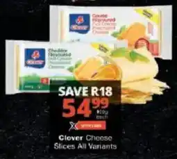 Checkers Clover Cheese Slices offer