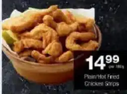 Checkers Plain/Hot Fried Chicken Strips offer