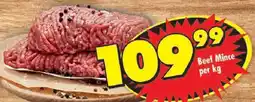 Shoprite Beef Mince offer