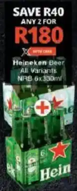 Checkers Heineken Beer offer