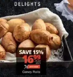 Checkers Coney Rolls offer