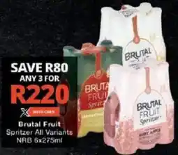 Checkers Brutal Fruit Spritzer offer