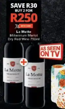 Checkers La Motte Millennium Merlot offer