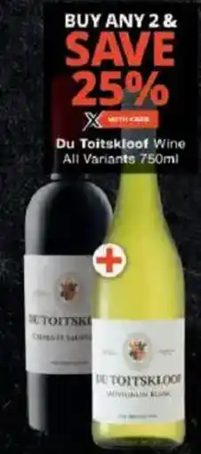 Checkers Du Toitskloof Wine offer