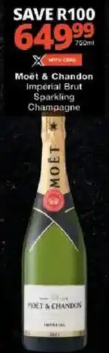 Checkers Moët & Chandon Imperial Brut Sparkling Champagne offer
