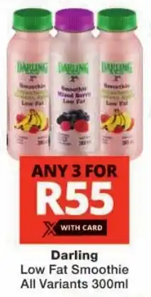 Checkers Darling Low Fat Smoothie offer