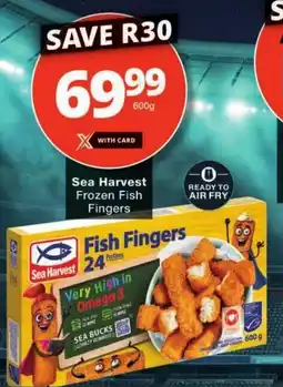 Checkers Sea Harvest Fish Fingers offer