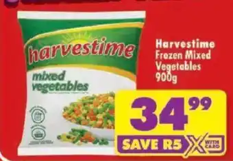 Shoprite Harvestime Mixed Vegetables offer
