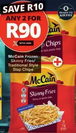 Checkers McCain Skinny Fries offer
