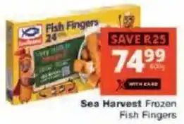 Checkers Sea Harvest Frozen Fish Fingers offer