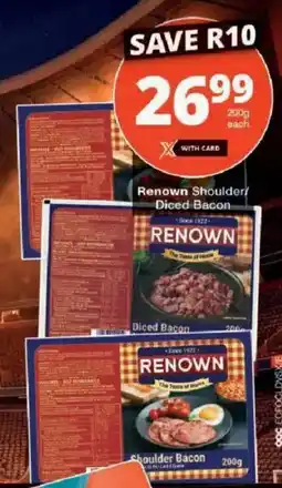 Checkers Renown Diced Bacon offer
