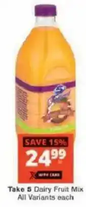 Checkers Take 5 Dairy Fruit Mix offer