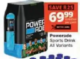 Checkers Powerade Sports Drink offer