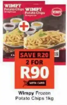 Checkers Wimpy Frozen Potato Chips offer